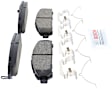 2012 Toyota Venza - Front Ceramic Brake Pad Set, 2.7L 4Cyl, Blue Series