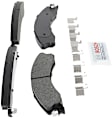 2018 Chevrolet Express 4500 - Rear Ceramic Brake Pad Set, 6.0L 8Cyl, Blue Series