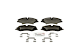 2010 Land Rover LR4 - Front Semi-metallic Brake Pad Set, 5.0L 8Cyl, Euroline Series