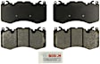 BE1426 Front Blue Series Semi-metallic Brake Pad Set