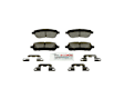2014 Mazda 2 - Front Ceramic Brake Pad Set, 1.5L 4Cyl, Euroline Series