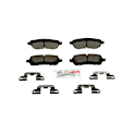 2019 Ford Fiesta - Front Ceramic Brake Pad Set, 1.6L 4Cyl, Naturally Aspirated, Blue Series