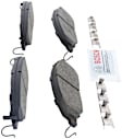 2012 Ford Mustang - Front Ceramic Brake Pad Set, 3.7L 6Cyl, Blue Series