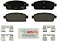BE1468H Rear Blue Series Semi-metallic Brake Pad Set