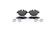 2020 BMW X3 - Rear Semi-metallic Brake Pad Set, Blue Series