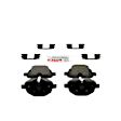 2020 BMW X3 - Rear Semi-metallic Brake Pad Set, Blue Series