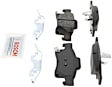 BE1498H Rear Blue Series Ceramic Brake Pad Set
