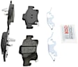 BE1498H Rear Blue Series Ceramic Brake Pad Set