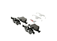 BE1504H Front Euroline Series Semi-metallic Brake Pad Set