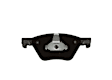 BE1504H Front Euroline Series Semi-metallic Brake Pad Set