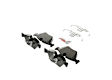 BE1504H Front Euroline Series Semi-metallic Brake Pad Set