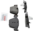 BE1505 Front Blue Series Semi-metallic Brake Pad Set