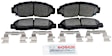BE1506H Front Blue Series Ceramic Brake Pad Set