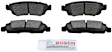 BE1507 Rear Blue Series Ceramic Brake Pad Set