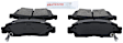 BE1507 Rear Blue Series Ceramic Brake Pad Set