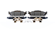 2014 Ford Taurus - Front Ceramic Brake Pad Set, 2.0L 4Cyl, Blue Series