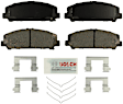 2021 Nissan Armada - Front Ceramic Brake Pad Set, 5.6L 8Cyl, Blue Series