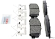 2021 Nissan Armada - Front Ceramic Brake Pad Set, 5.6L 8Cyl, Blue Series