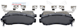 2022 Honda Passport - Front Ceramic Brake Pad Set, Blue Series