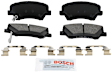 2014 Hyundai Elantra - Front Ceramic Brake Pad Set, Blue Series