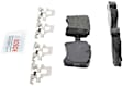 2017 Porsche Macan - Rear Semi-metallic Brake Pad Set, 3.0L 6Cyl, Except Ceramic Composite Brakes, Blue Series