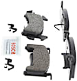 BE154H Blue Series Semi-metallic Brake Pad Set