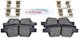 2015 Kia Soul EV - Rear Ceramic Brake Pad Set, Blue Series