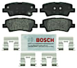 2015 Kia Soul EV - Rear Ceramic Brake Pad Set, Blue Series