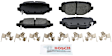 BE1596H Rear Blue Series Ceramic Brake Pad Set