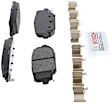 BE1596H Rear Blue Series Ceramic Brake Pad Set
