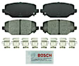 BE1596H Rear Blue Series Ceramic Brake Pad Set