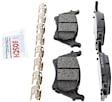 BE1602H Rear Blue Series Ceramic Brake Pad Set