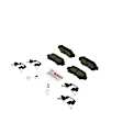 2013 Mazda CX-5 - Rear Ceramic Brake Pad Set, 2.0L 4Cyl, Blue Series