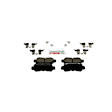 2013 Mazda CX-5 - Rear Ceramic Brake Pad Set, 2.0L 4Cyl, Blue Series