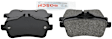 BE1630 Rear Blue Series Ceramic Brake Pad Set
