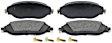 BE1633AH Front Ceramic Brake Pad Set