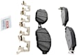 2022 Infiniti QX60 - Front Ceramic Brake Pad Set, 3.5L 6Cyl, Euroline Series