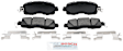 2017 Nissan Leaf - Front Ceramic Brake Pad Set, Blue Series