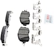 2017 Nissan Leaf - Front Ceramic Brake Pad Set, Blue Series