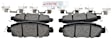 2017 Nissan Leaf - Front Ceramic Brake Pad Set, Blue Series