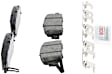 BE1654H Front Blue Series Ceramic Brake Pad Set