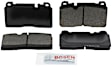 BE1663 Front Blue Series Ceramic Brake Pad Set