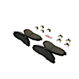 BE1680H Front Euroline Series Semi-metallic Brake Pad Set