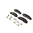 BE1680H Front Euroline Series Semi-metallic Brake Pad Set