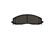 BE1680H Front Euroline Series Semi-metallic Brake Pad Set