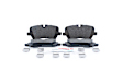 BE1692H Rear Blue Series Semi-metallic Brake Pad Set