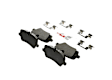 BE1692H Rear Blue Series Semi-metallic Brake Pad Set