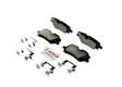 BE1692H Rear Blue Series Semi-metallic Brake Pad Set