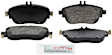BE1694 Front Blue Series Semi-metallic Brake Pad Set