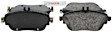 BE1694 Front Blue Series Semi-metallic Brake Pad Set